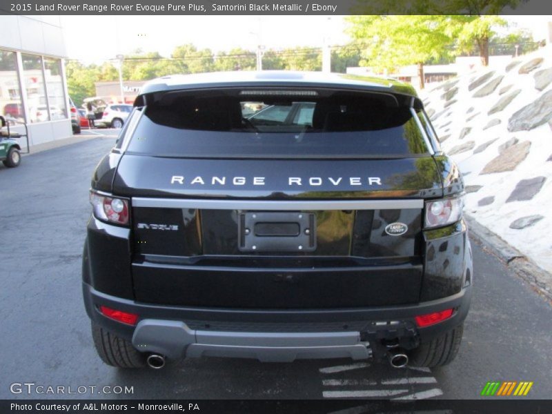 Santorini Black Metallic / Ebony 2015 Land Rover Range Rover Evoque Pure Plus