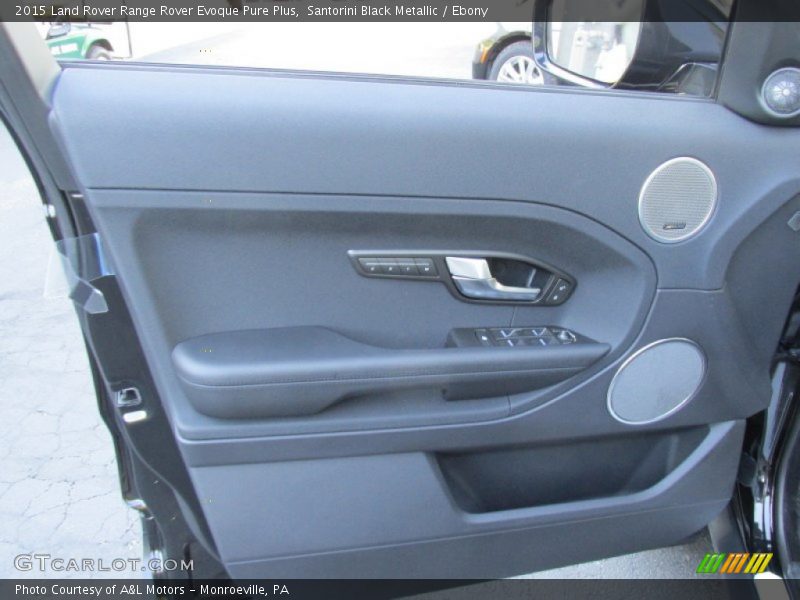 Santorini Black Metallic / Ebony 2015 Land Rover Range Rover Evoque Pure Plus