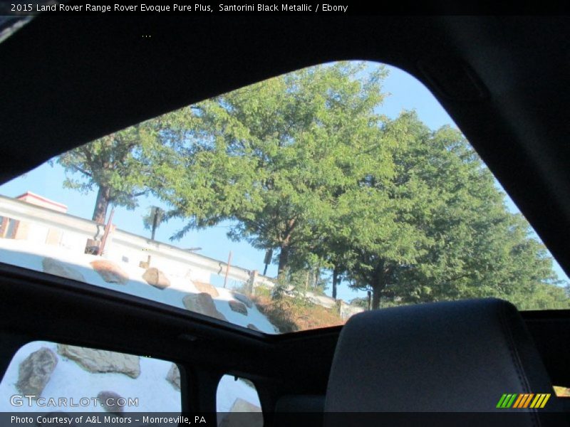 Santorini Black Metallic / Ebony 2015 Land Rover Range Rover Evoque Pure Plus