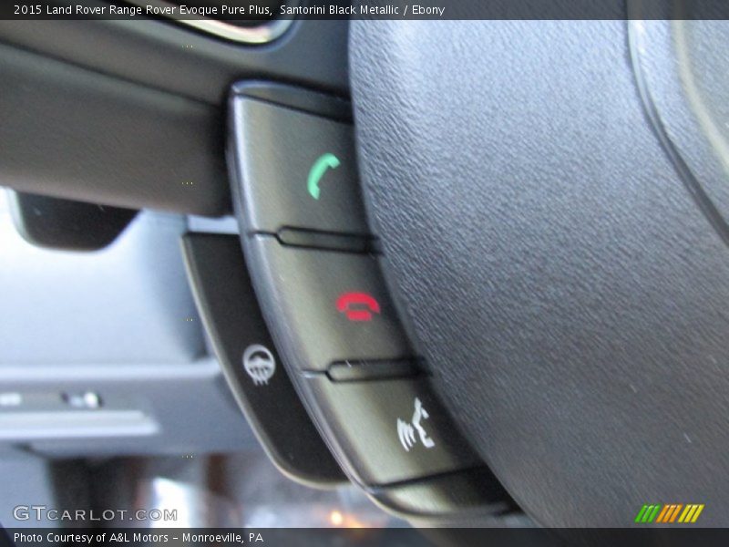Santorini Black Metallic / Ebony 2015 Land Rover Range Rover Evoque Pure Plus