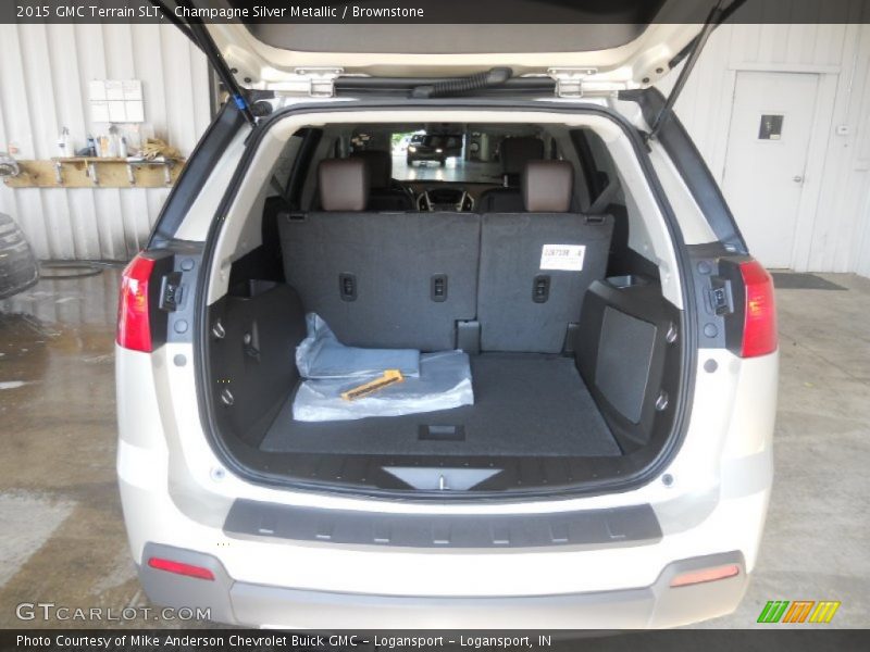 Champagne Silver Metallic / Brownstone 2015 GMC Terrain SLT