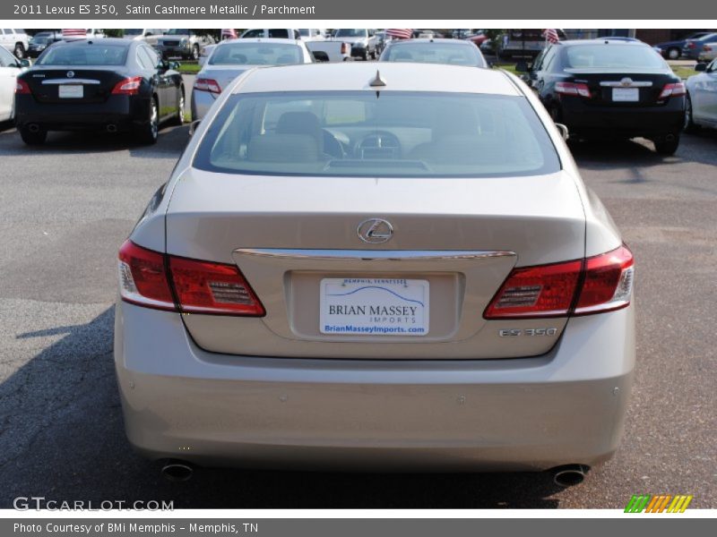 Satin Cashmere Metallic / Parchment 2011 Lexus ES 350