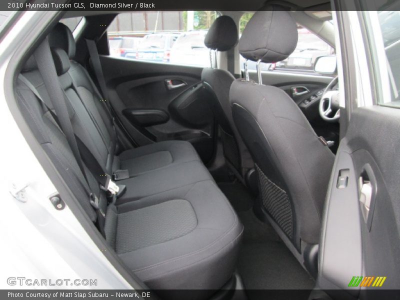 Diamond Silver / Black 2010 Hyundai Tucson GLS