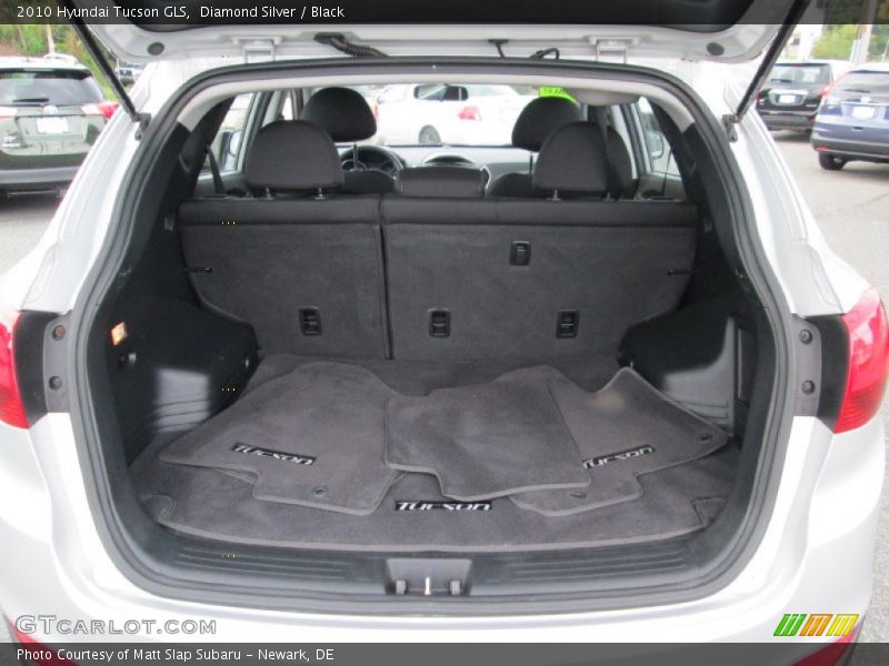 Diamond Silver / Black 2010 Hyundai Tucson GLS