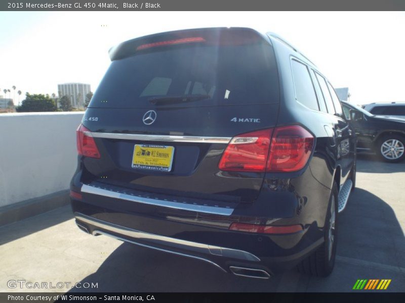 Black / Black 2015 Mercedes-Benz GL 450 4Matic