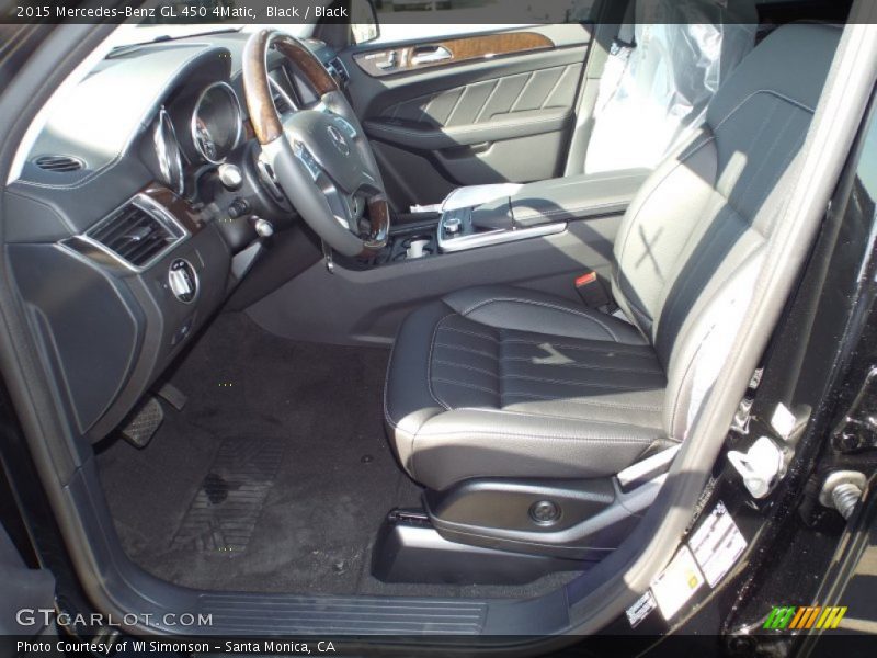 Black / Black 2015 Mercedes-Benz GL 450 4Matic