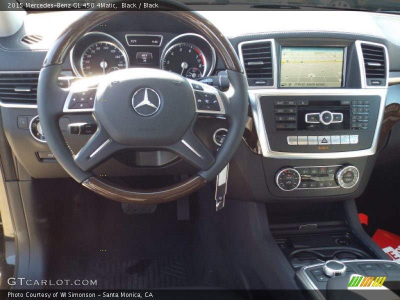Black / Black 2015 Mercedes-Benz GL 450 4Matic