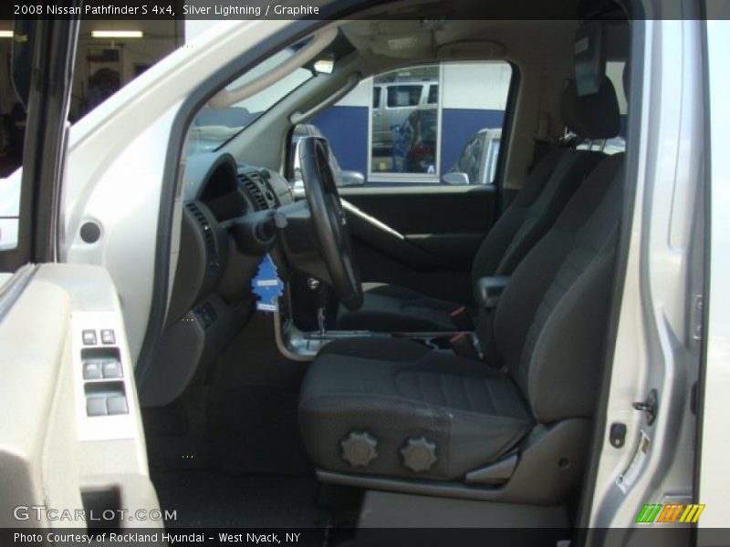 Silver Lightning / Graphite 2008 Nissan Pathfinder S 4x4