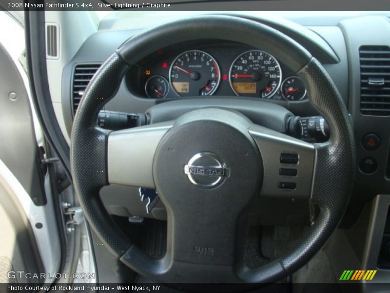 Silver Lightning / Graphite 2008 Nissan Pathfinder S 4x4