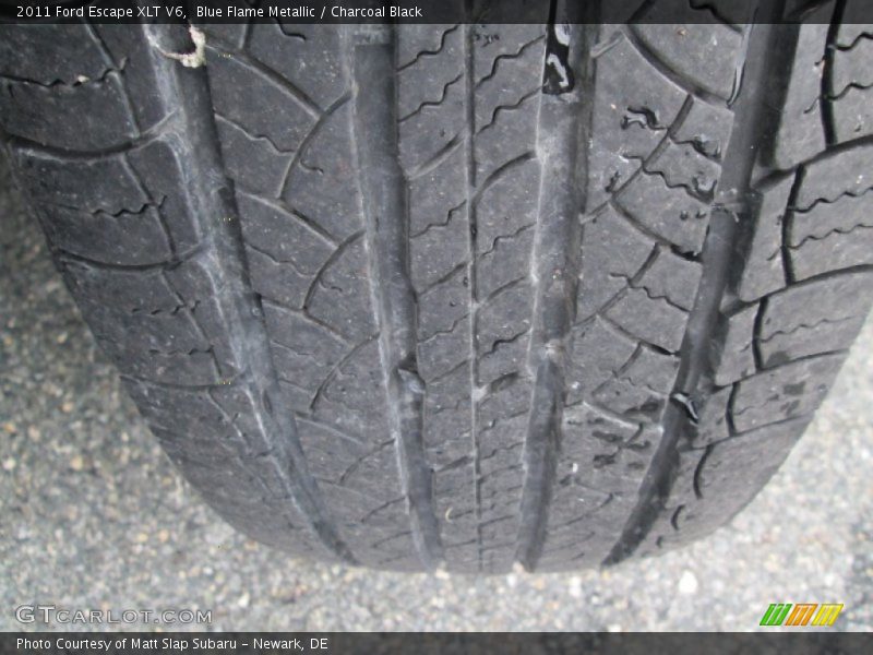 Blue Flame Metallic / Charcoal Black 2011 Ford Escape XLT V6