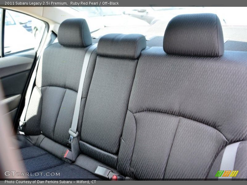 Ruby Red Pearl / Off-Black 2011 Subaru Legacy 2.5i Premium