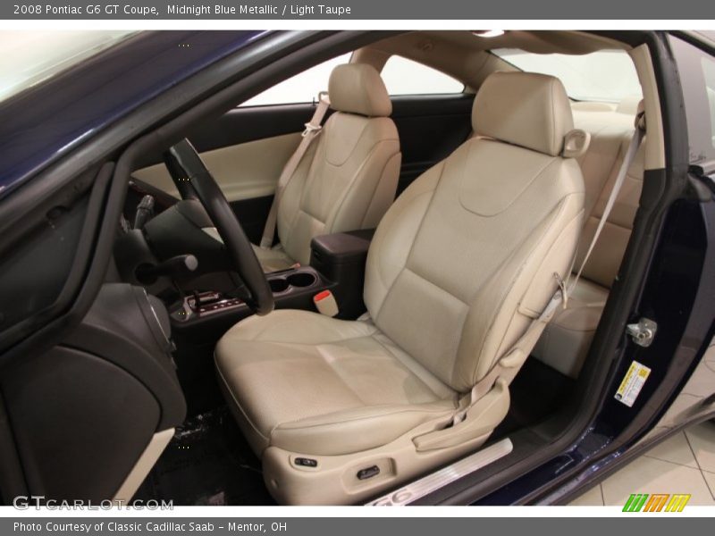 Midnight Blue Metallic / Light Taupe 2008 Pontiac G6 GT Coupe