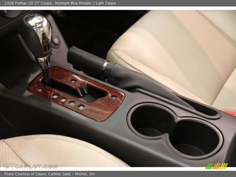 Midnight Blue Metallic / Light Taupe 2008 Pontiac G6 GT Coupe