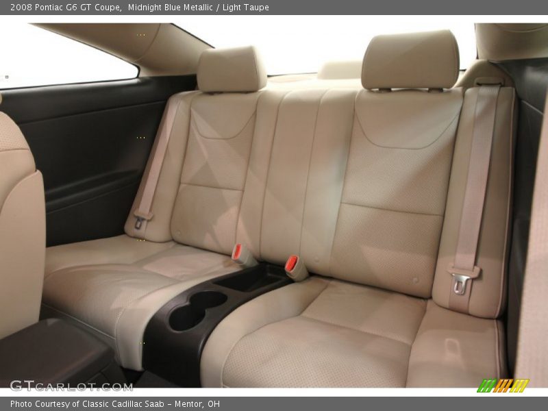 Midnight Blue Metallic / Light Taupe 2008 Pontiac G6 GT Coupe