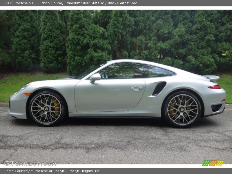  2015 911 Turbo S Coupe Rhodium Silver Metallic