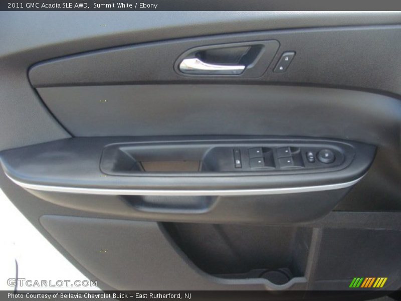 Summit White / Ebony 2011 GMC Acadia SLE AWD