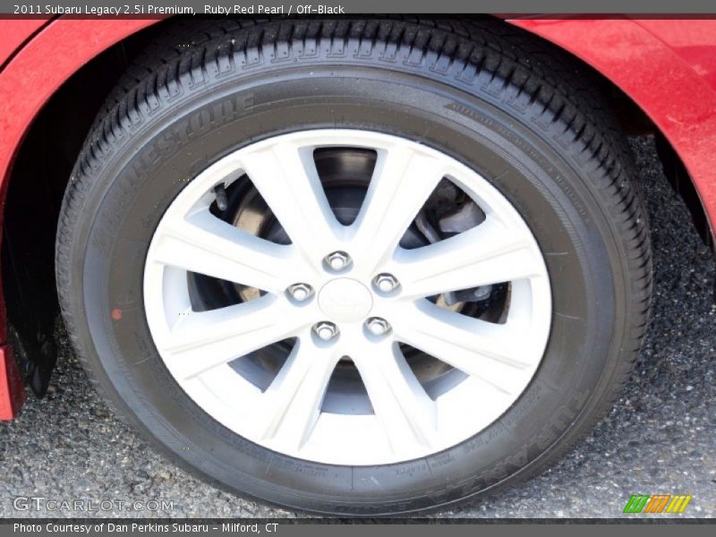 Ruby Red Pearl / Off-Black 2011 Subaru Legacy 2.5i Premium