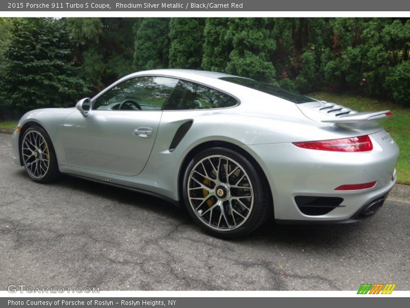  2015 911 Turbo S Coupe Rhodium Silver Metallic