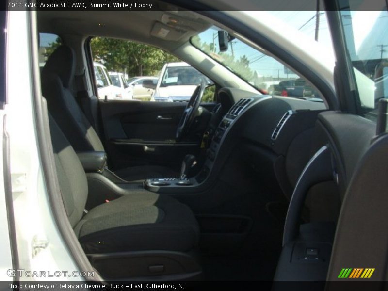Summit White / Ebony 2011 GMC Acadia SLE AWD