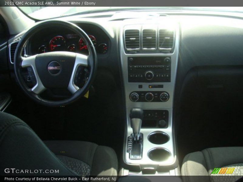 Summit White / Ebony 2011 GMC Acadia SLE AWD