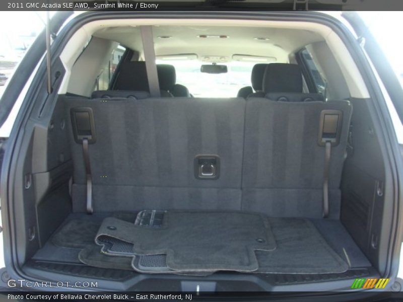 Summit White / Ebony 2011 GMC Acadia SLE AWD