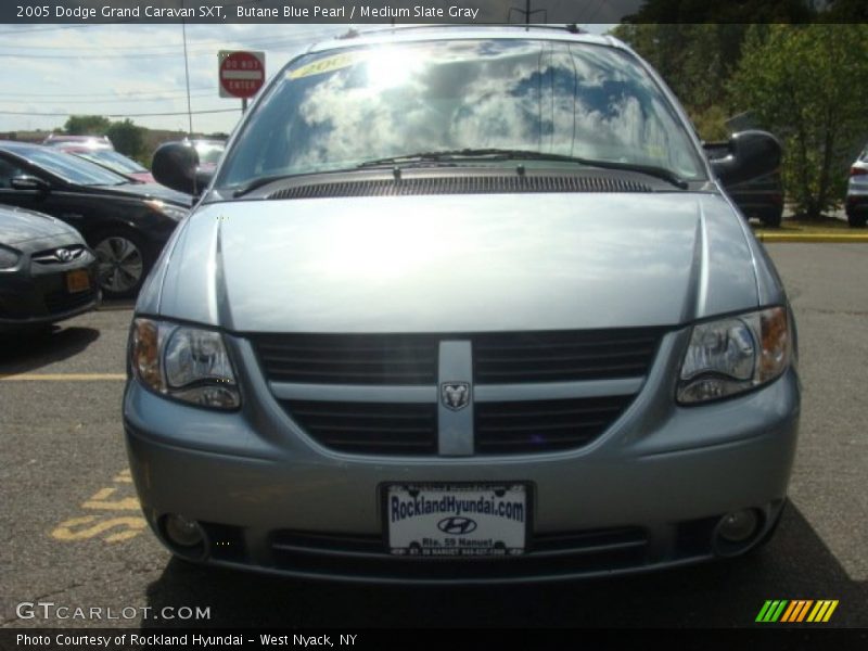 Butane Blue Pearl / Medium Slate Gray 2005 Dodge Grand Caravan SXT