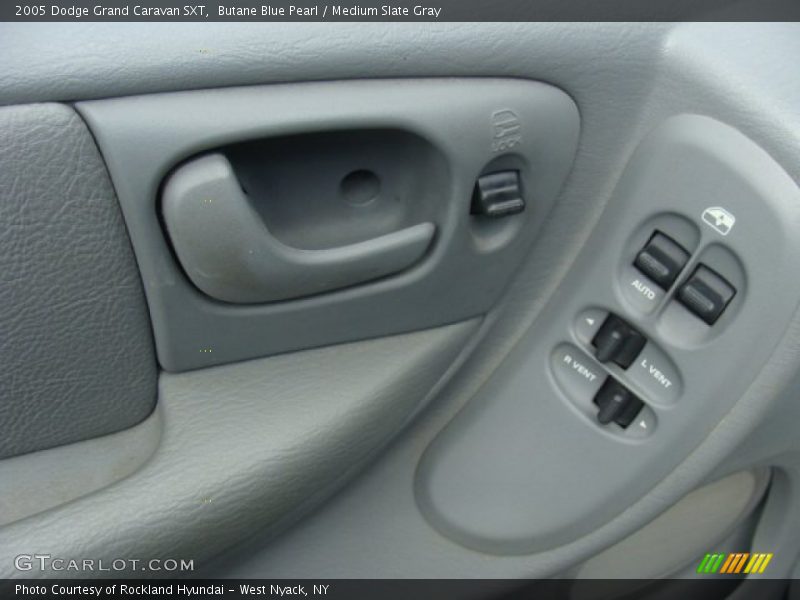 Butane Blue Pearl / Medium Slate Gray 2005 Dodge Grand Caravan SXT