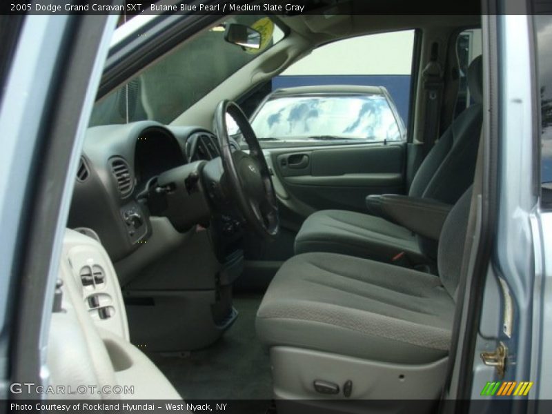 Butane Blue Pearl / Medium Slate Gray 2005 Dodge Grand Caravan SXT