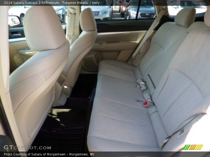 Tungsten Metallic / Ivory 2014 Subaru Outback 2.5i Premium