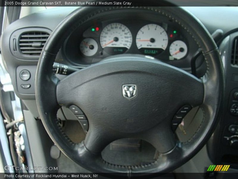 Butane Blue Pearl / Medium Slate Gray 2005 Dodge Grand Caravan SXT