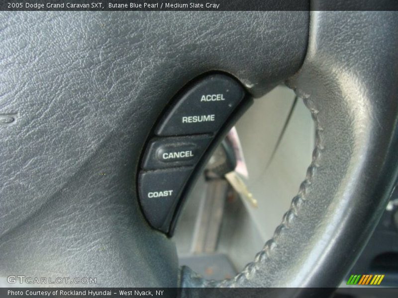 Butane Blue Pearl / Medium Slate Gray 2005 Dodge Grand Caravan SXT