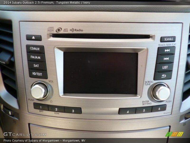 Tungsten Metallic / Ivory 2014 Subaru Outback 2.5i Premium