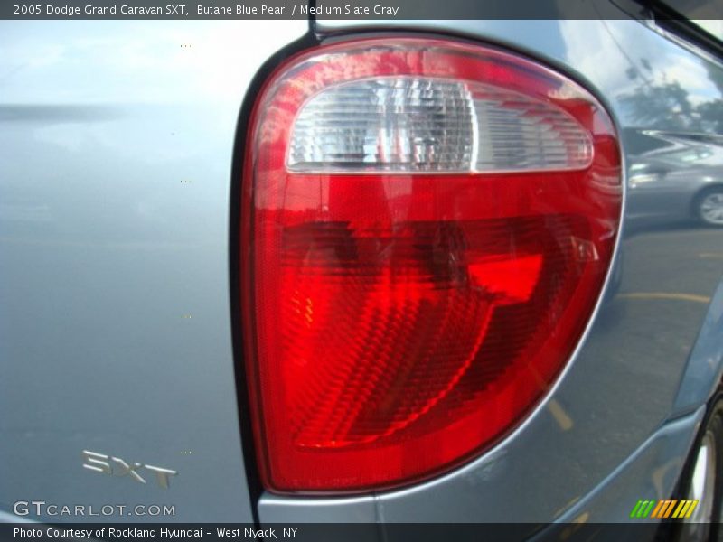 Butane Blue Pearl / Medium Slate Gray 2005 Dodge Grand Caravan SXT