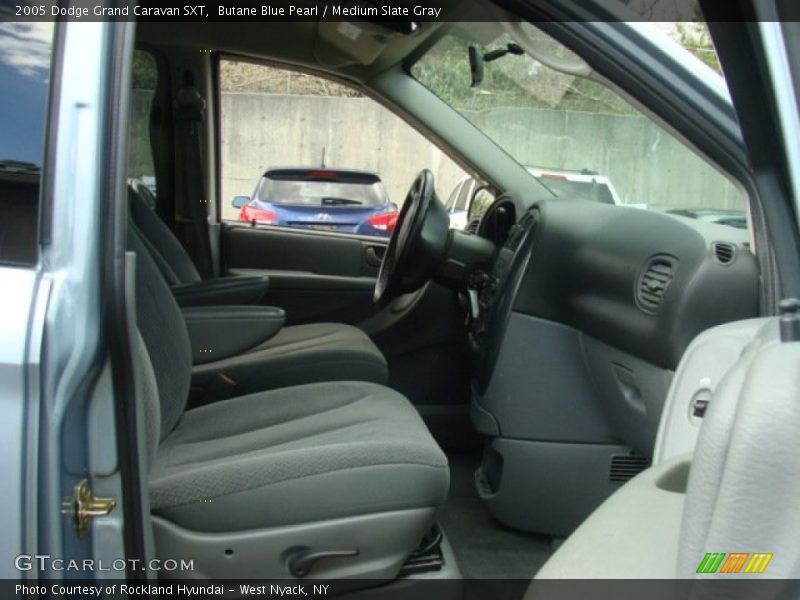 Butane Blue Pearl / Medium Slate Gray 2005 Dodge Grand Caravan SXT