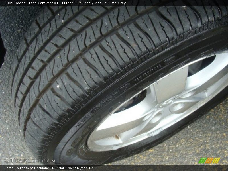 Butane Blue Pearl / Medium Slate Gray 2005 Dodge Grand Caravan SXT