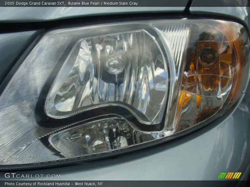Butane Blue Pearl / Medium Slate Gray 2005 Dodge Grand Caravan SXT