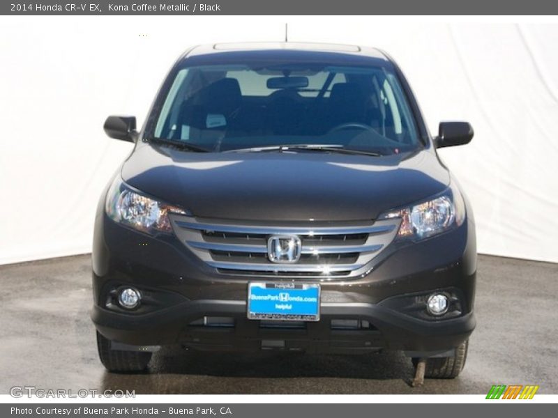 Kona Coffee Metallic / Black 2014 Honda CR-V EX