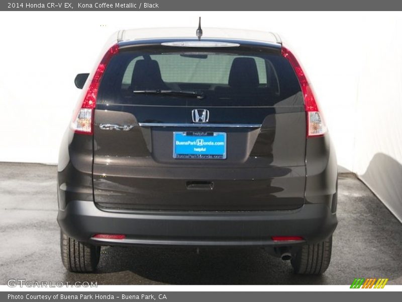 Kona Coffee Metallic / Black 2014 Honda CR-V EX