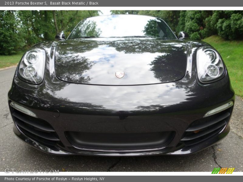 Basalt Black Metallic / Black 2013 Porsche Boxster S