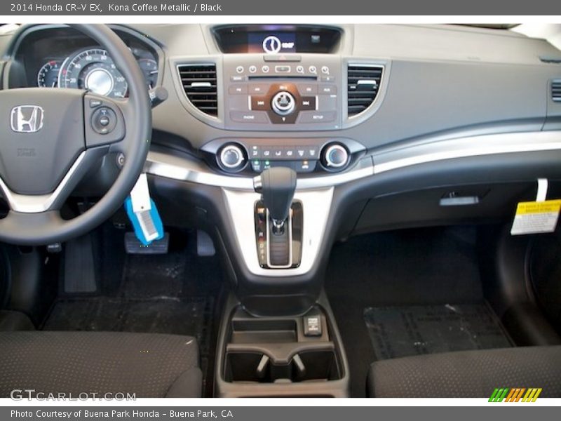Kona Coffee Metallic / Black 2014 Honda CR-V EX