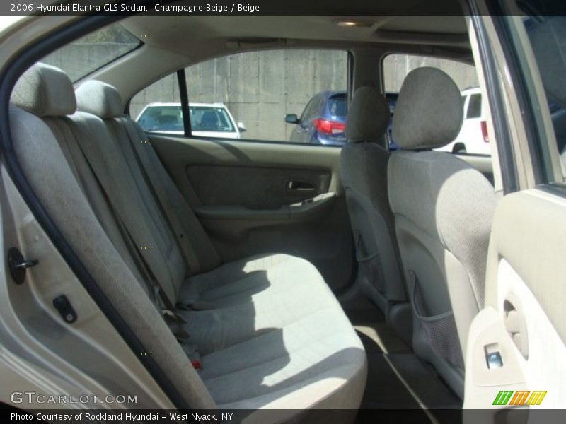 Champagne Beige / Beige 2006 Hyundai Elantra GLS Sedan