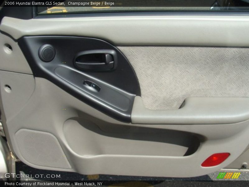 Champagne Beige / Beige 2006 Hyundai Elantra GLS Sedan