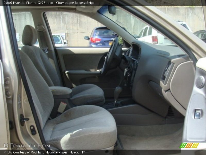 Champagne Beige / Beige 2006 Hyundai Elantra GLS Sedan