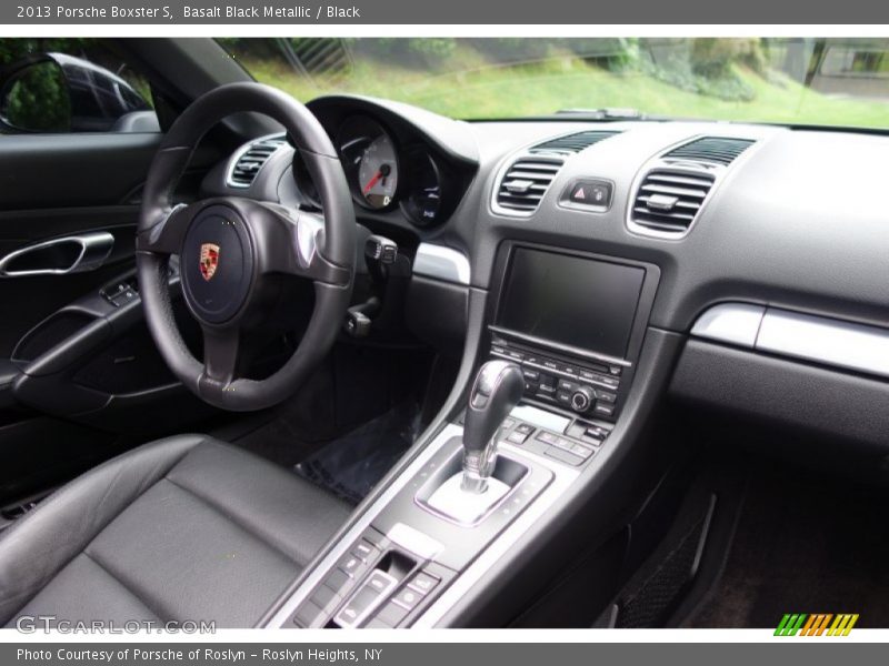 Basalt Black Metallic / Black 2013 Porsche Boxster S