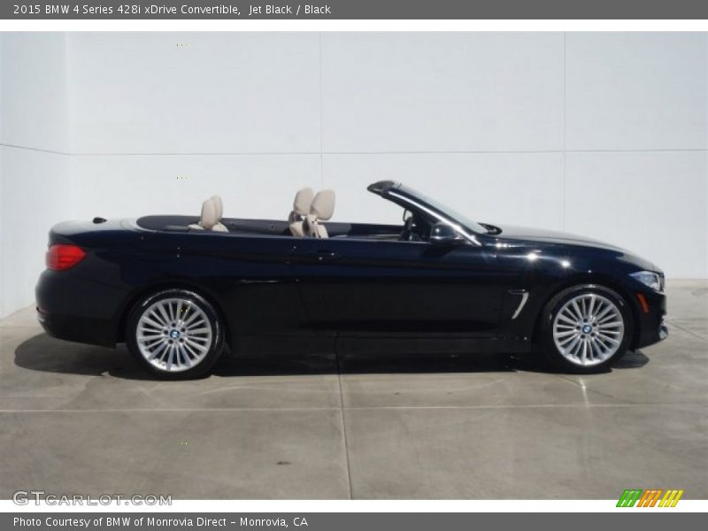 Jet Black / Black 2015 BMW 4 Series 428i xDrive Convertible