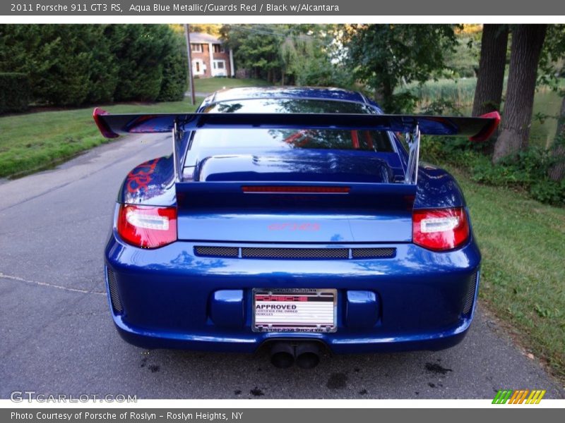 Aqua Blue Metallic/Guards Red / Black w/Alcantara 2011 Porsche 911 GT3 RS