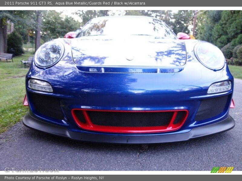 Aqua Blue Metallic/Guards Red / Black w/Alcantara 2011 Porsche 911 GT3 RS
