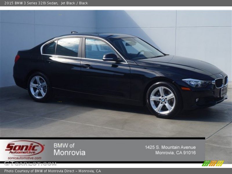 Jet Black / Black 2015 BMW 3 Series 328i Sedan