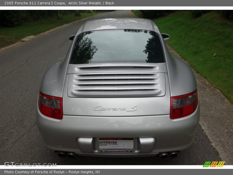 Arctic Silver Metallic / Black 2005 Porsche 911 Carrera S Coupe