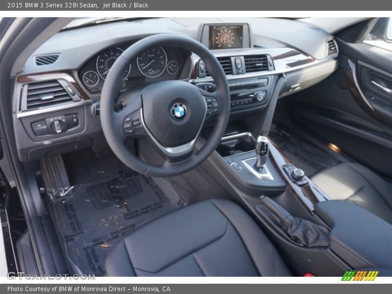 Jet Black / Black 2015 BMW 3 Series 328i Sedan